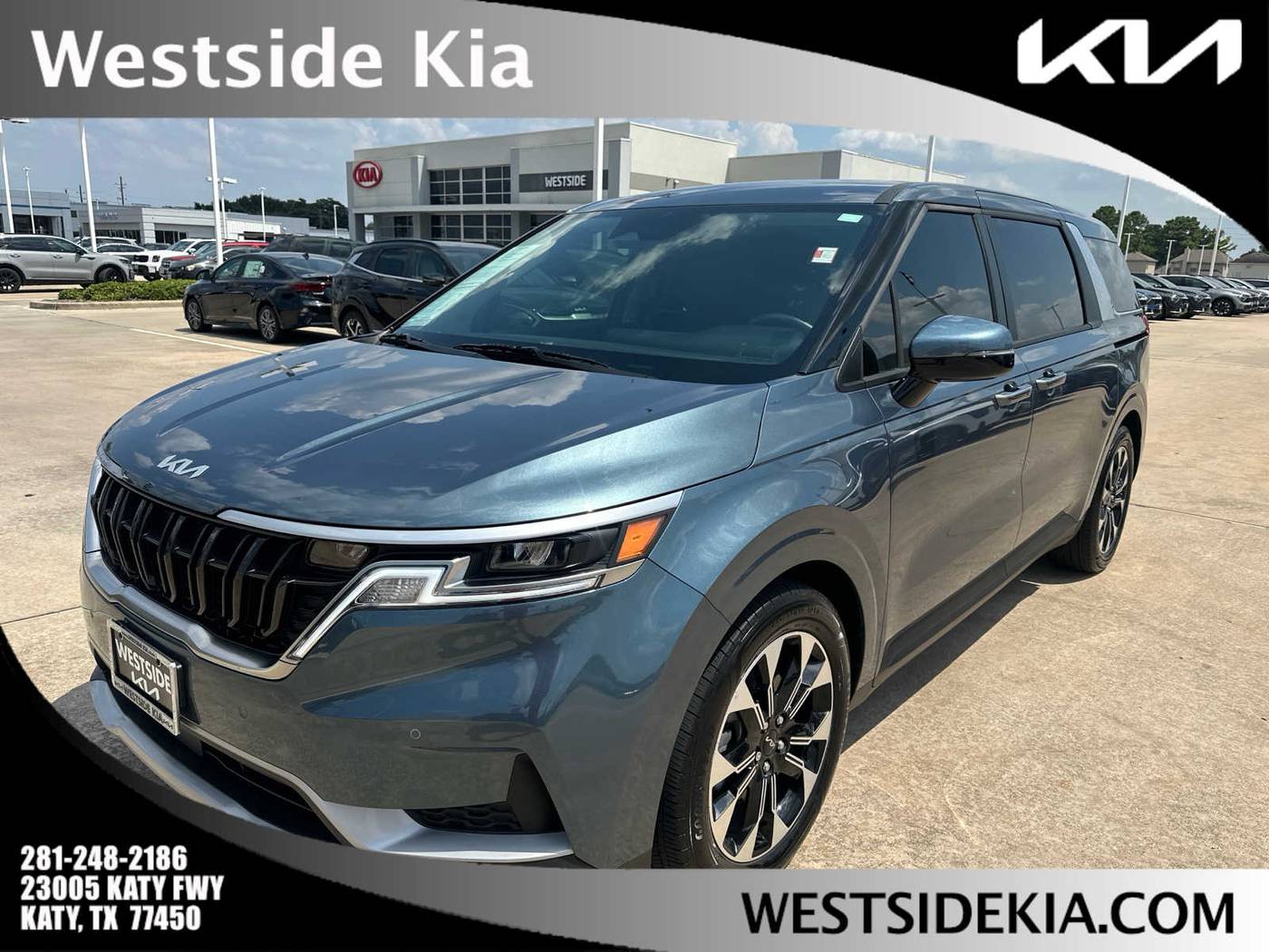 2024 Kia Carnival EX — Minivan — 16,809 mi — KATY, TX