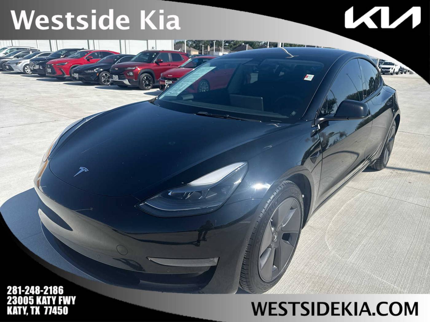 2022 Tesla Model 3 Standard Range Plus — Sedan — 46,946 mi — KATY, TX