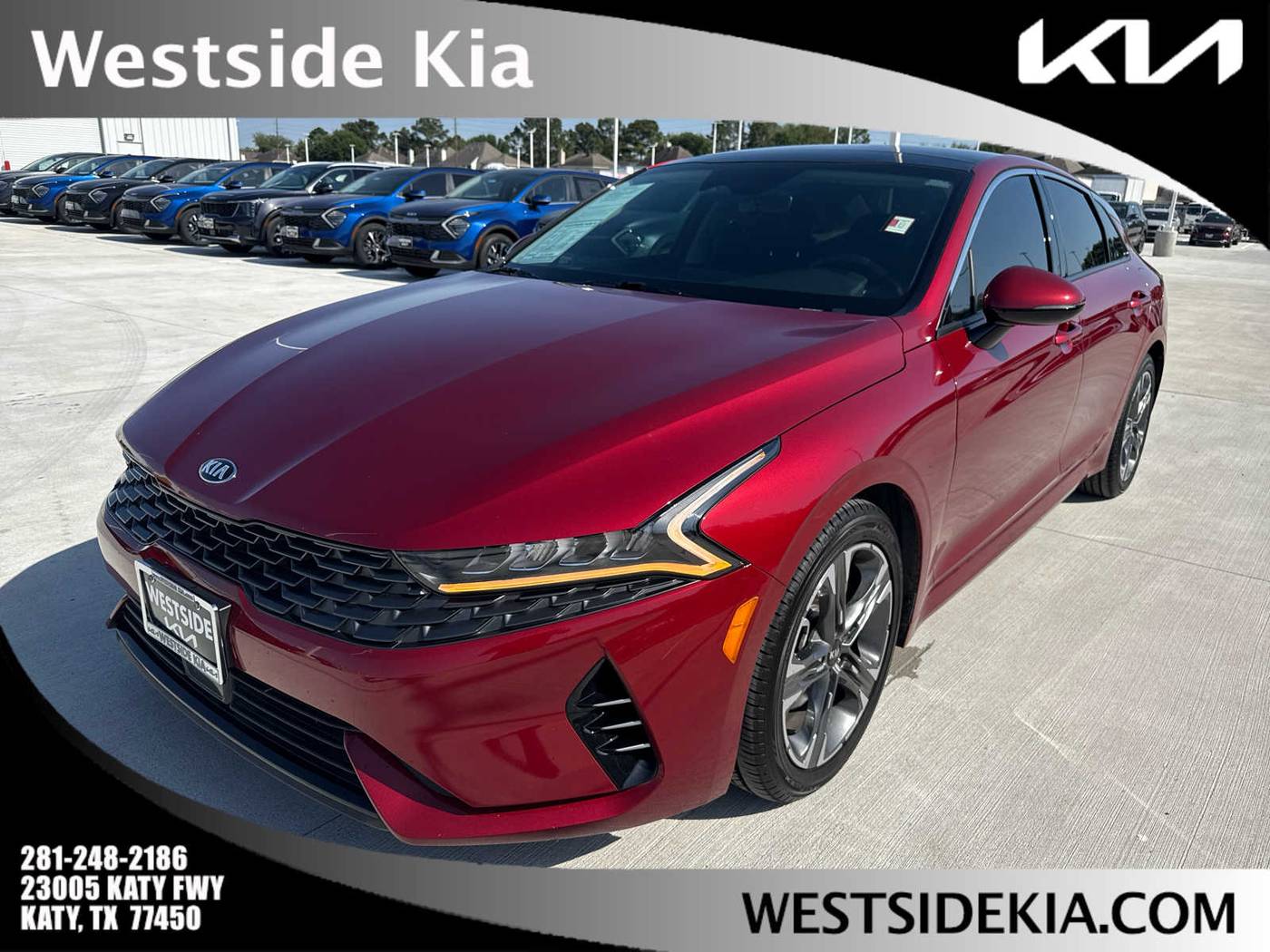 2021 Kia K5 EX — Sedan — 51,958 mi — KATY, TX