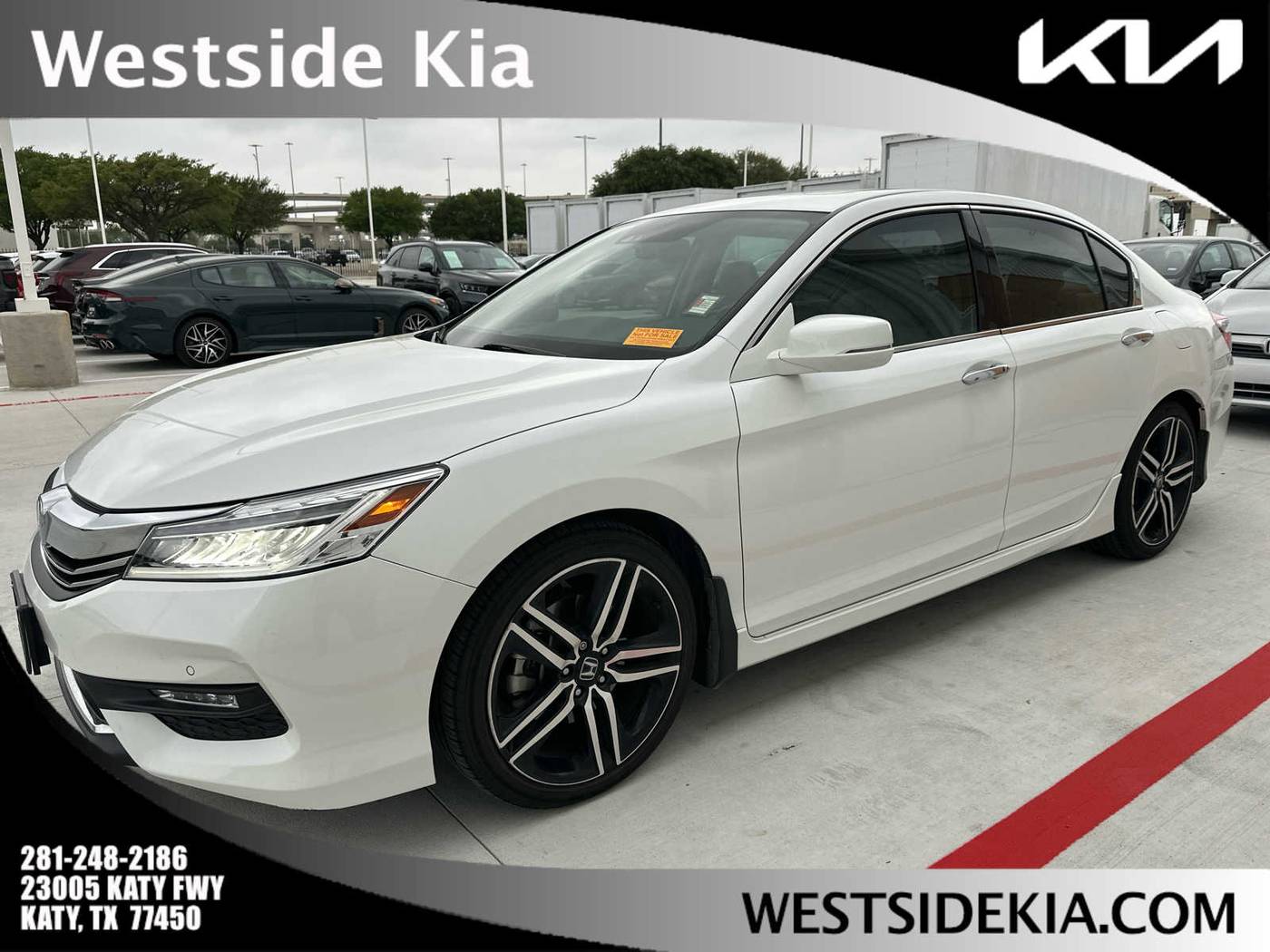 2017 Honda Accord Touring — Sedan — 58,704 mi — KATY, TX