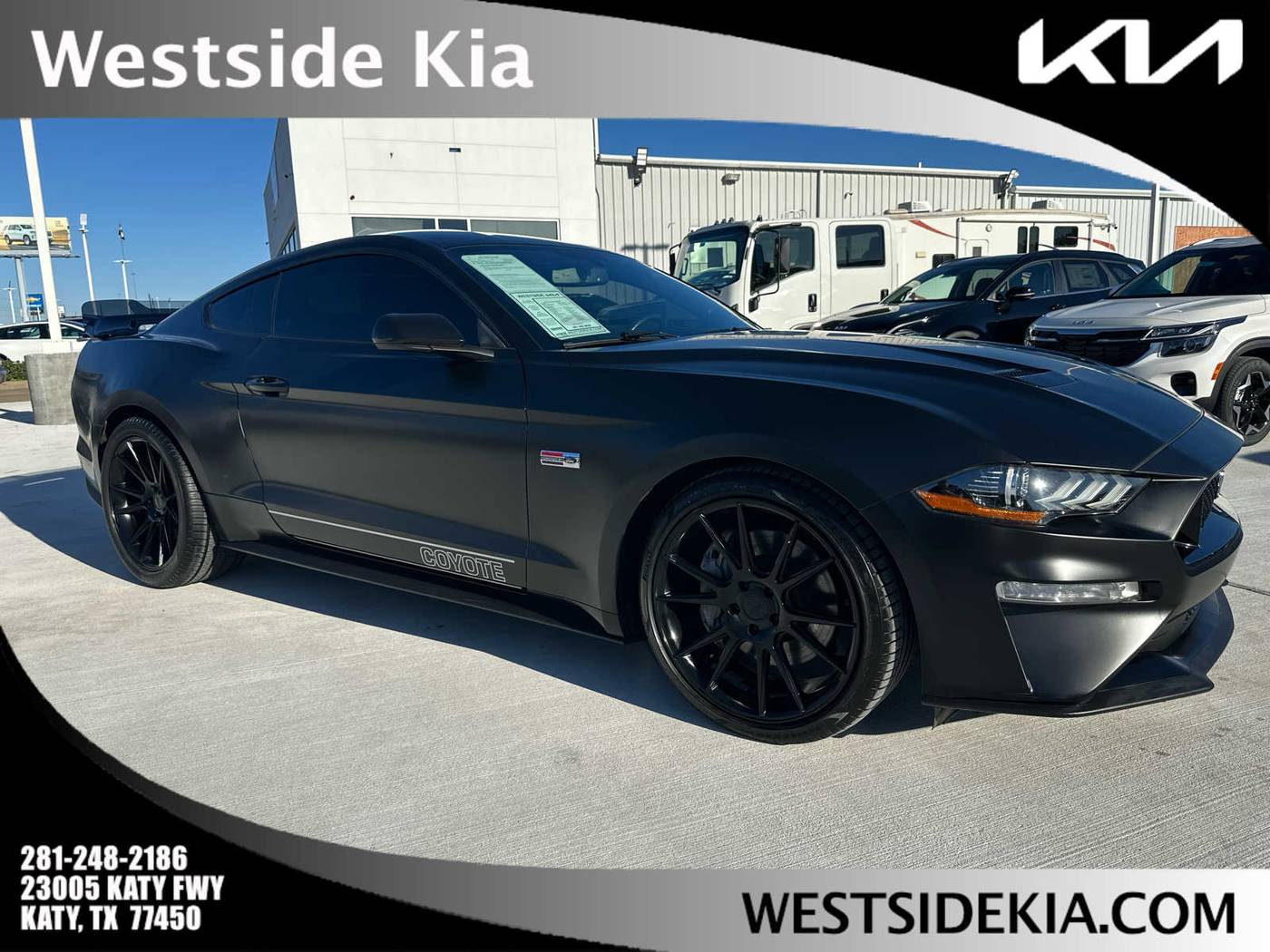 2019 Ford Mustang GT — Coupe — 59,112 mi — KATY, TX