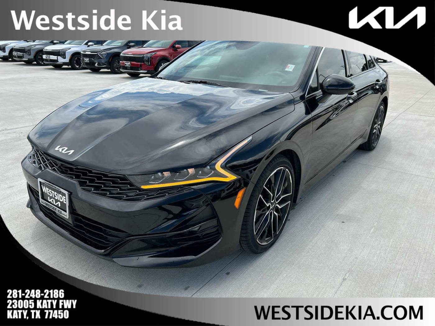 2023 Kia K5 GT — Sedan — 24,175 mi — KATY, TX