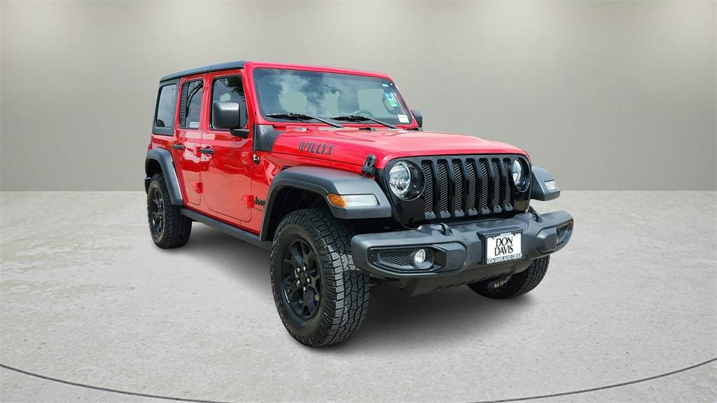 2020 Jeep Wrangler Willys Sport — SUV — 50,114 mi — ARLINGTON, TX