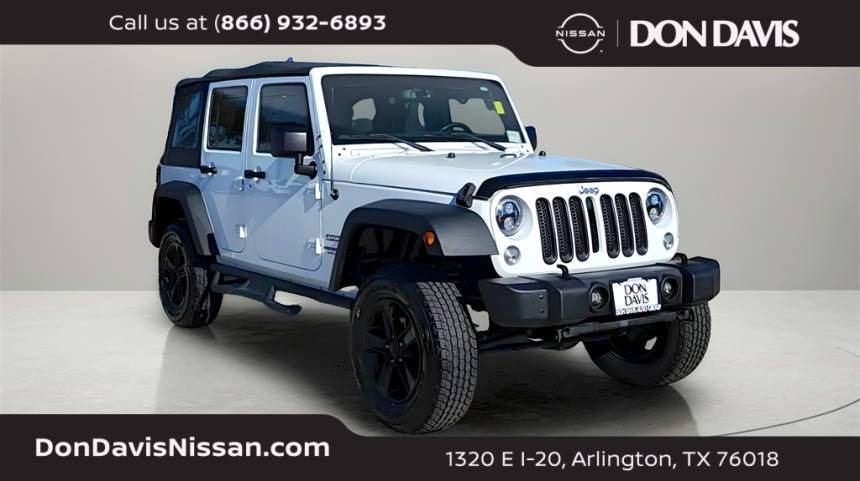 2017 Jeep Wrangler Sport — SUV — 74,896 mi — ARLINGTON, TX