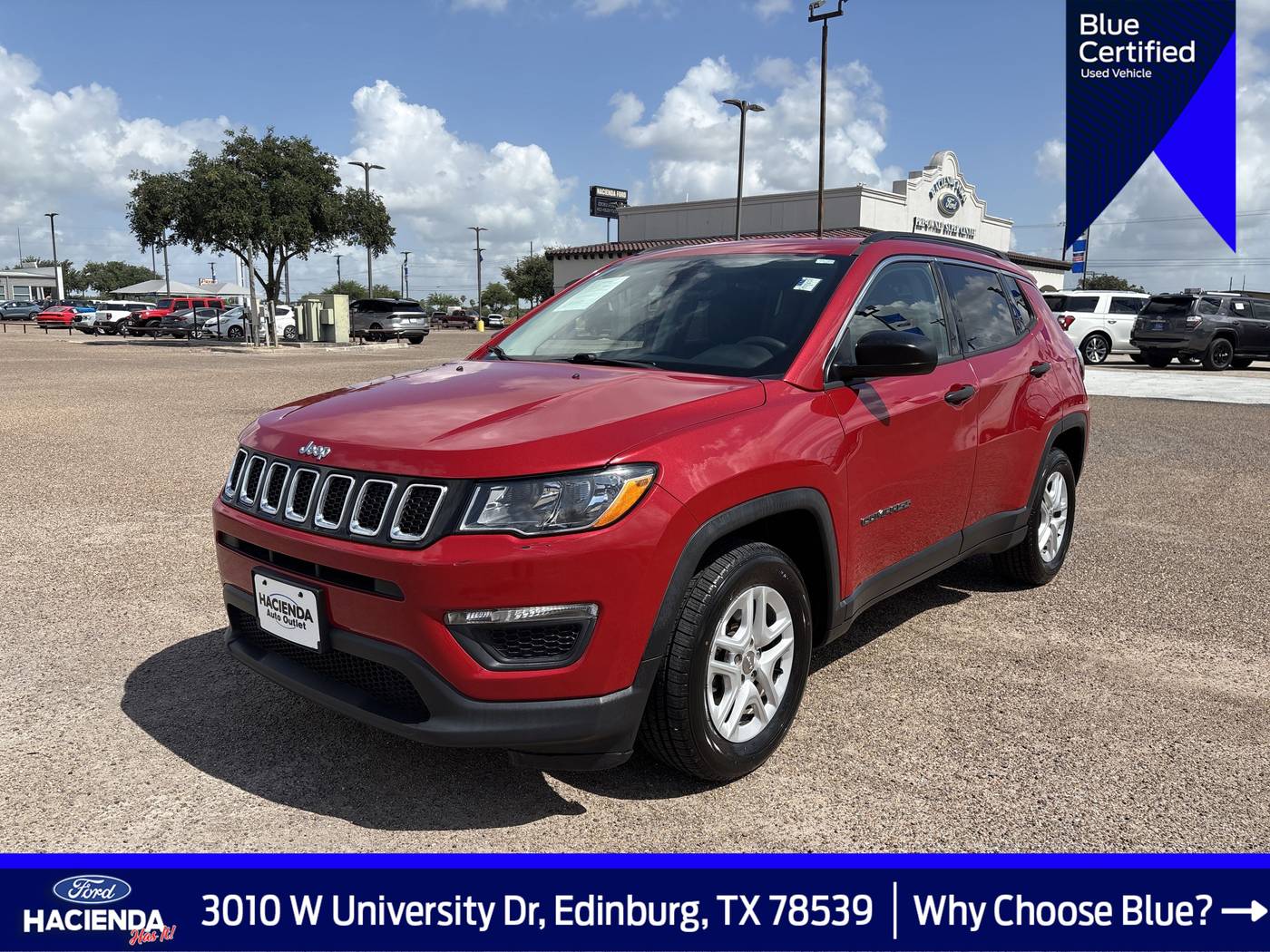 2019 Jeep Compass Sport — SUV — 84,102 mi — Edinburg, TX