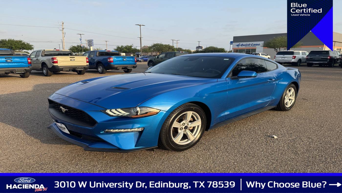 2021 Ford Mustang EcoBoost — Coupe — 42,486 mi — Edinburg, TX