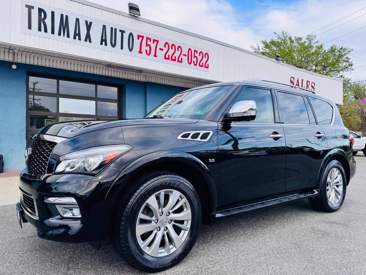 2016 INFINITI QX80 Standard — SUV — 135,996 mi — Norfolk, VA