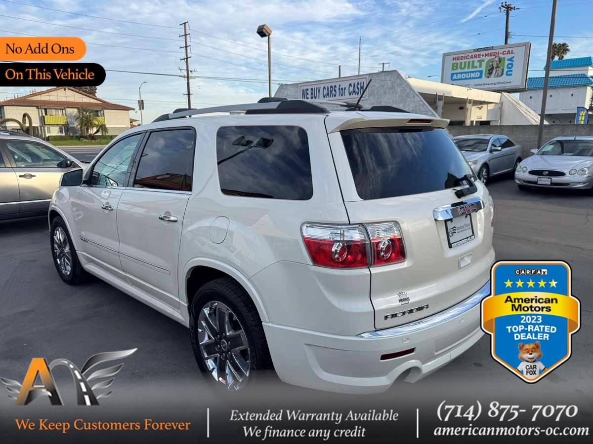 2012 GMC Acadia Denali — SUV — 122,988 mi — Stanton, CA