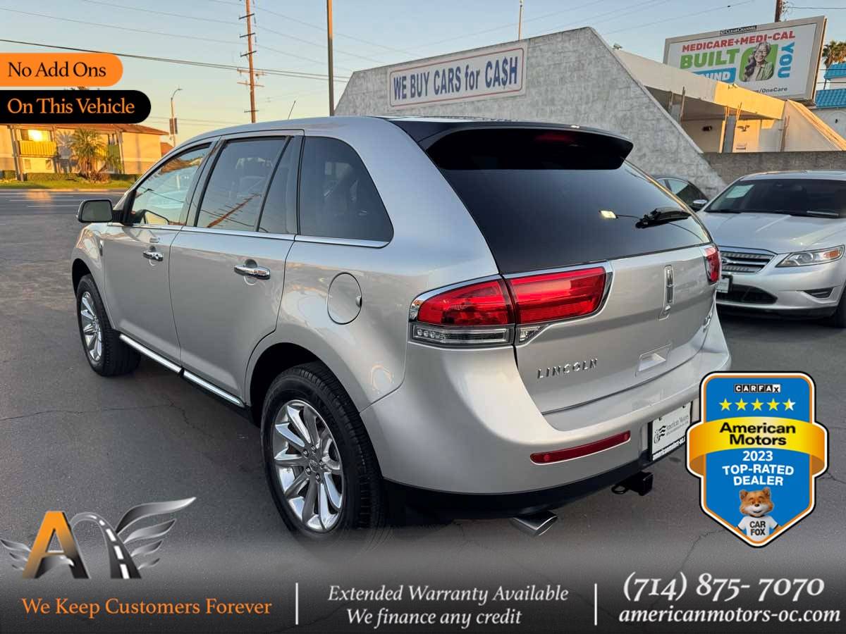 2012 Lincoln MKX AWD — SUV — 106,850 mi — Stanton, CA