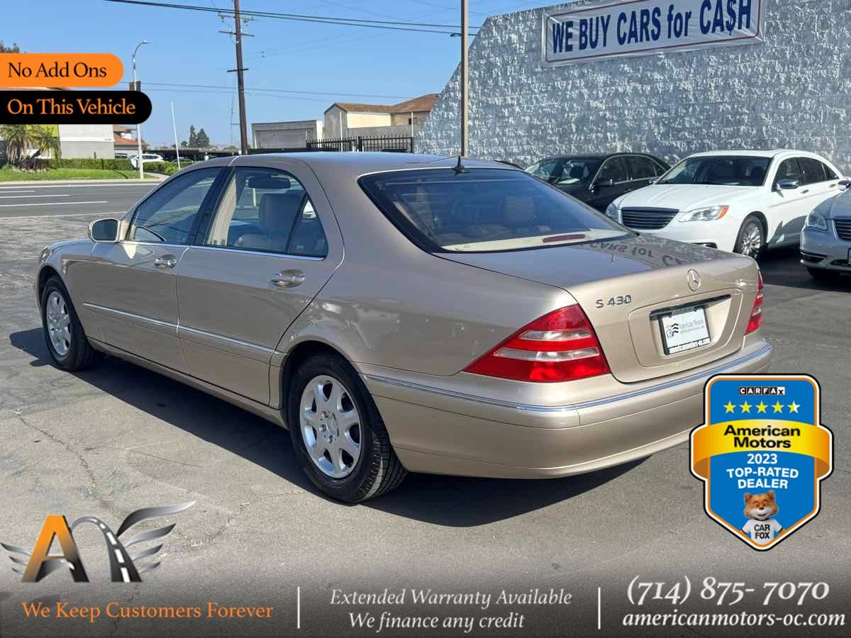 2001 Mercedes-Benz S-Class S 430 — Sedan — 125,728 mi — Stanton, CA