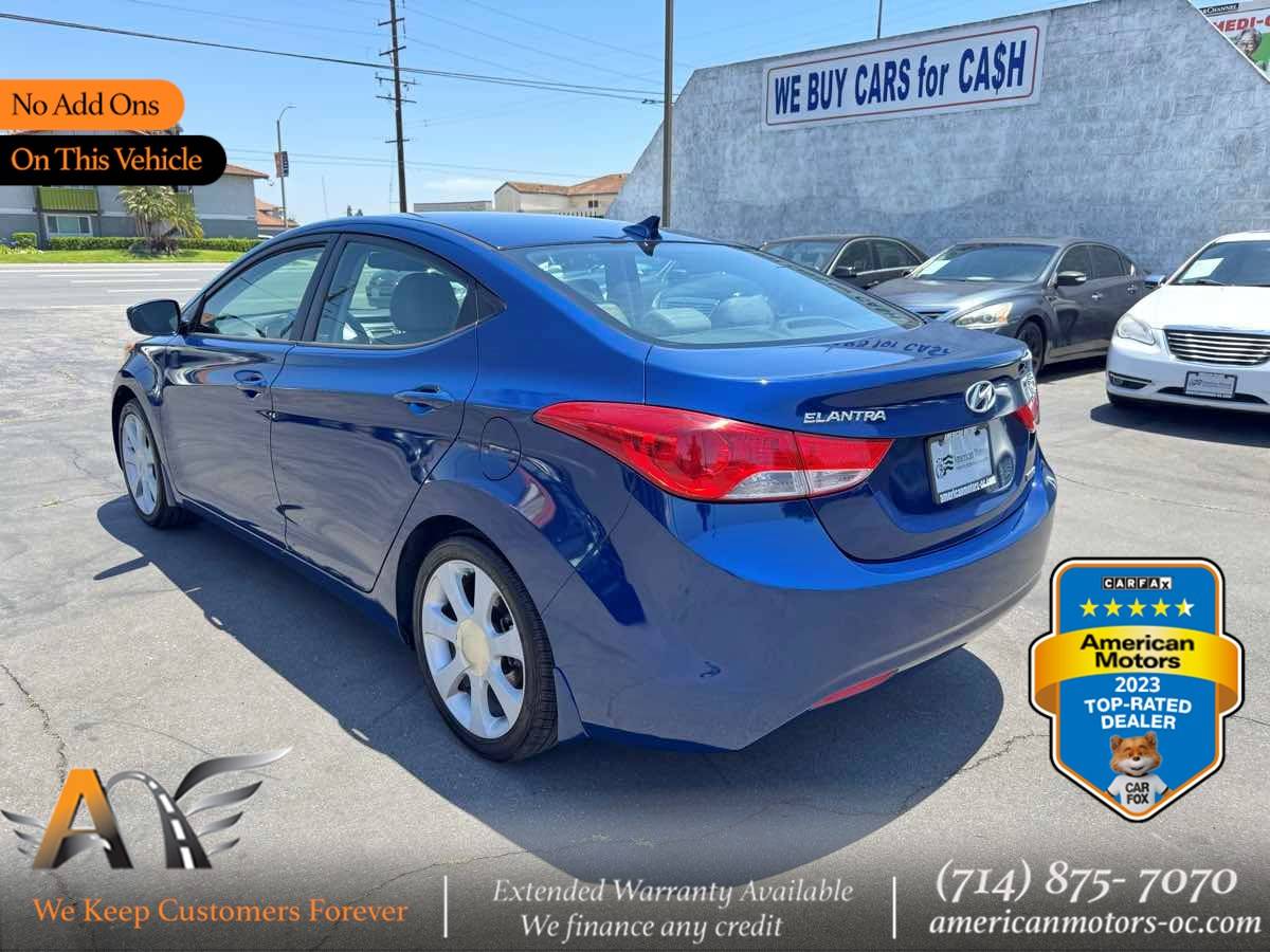 2013 Hyundai Elantra Limited — Sedan — 60,190 mi — Stanton, CA