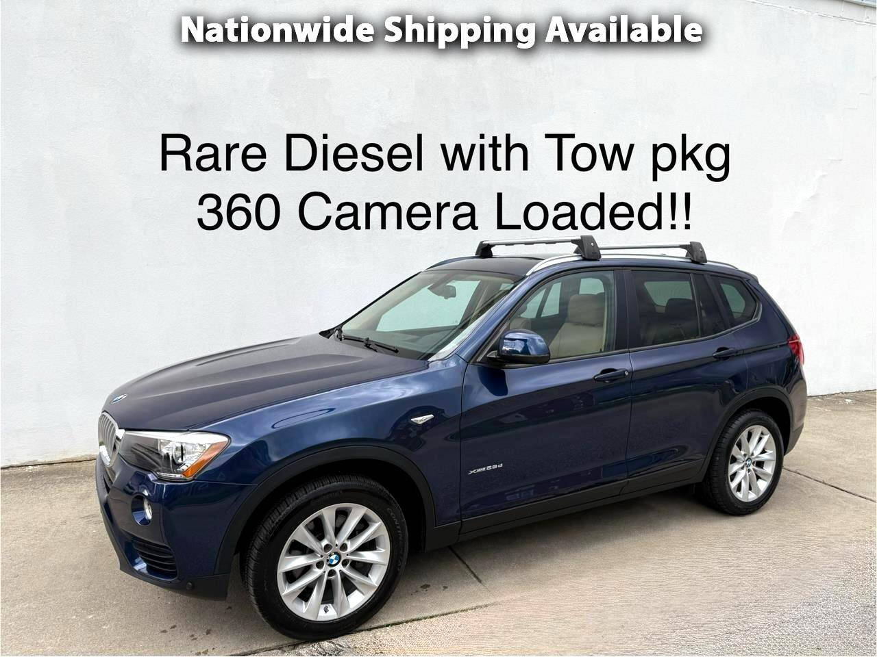 2016 BMW X3 28d — SUV — 82,455 mi — Baltimore, MD