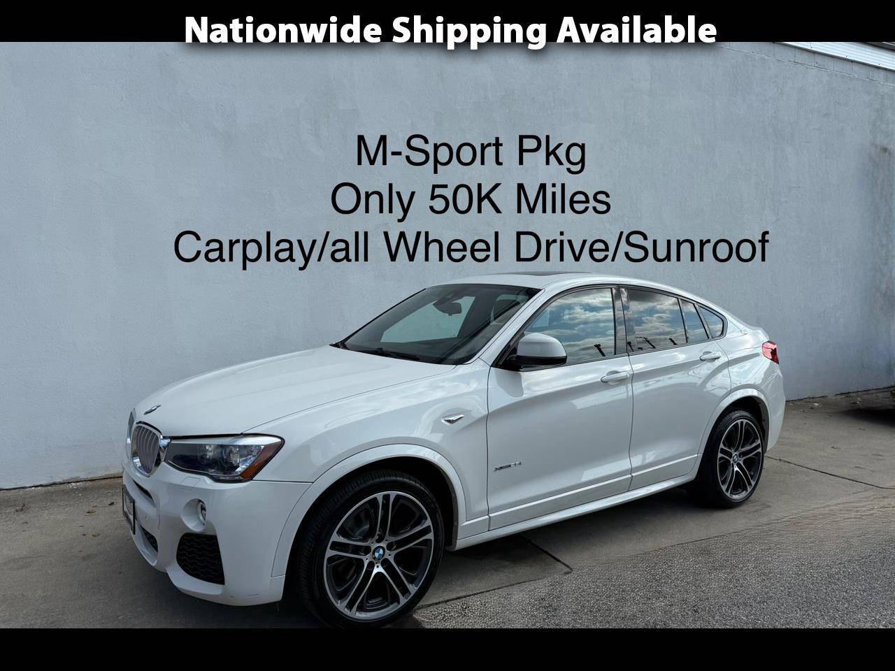 2018 BMW X4 28i — SUV — 50,040 mi — Baltimore, MD
