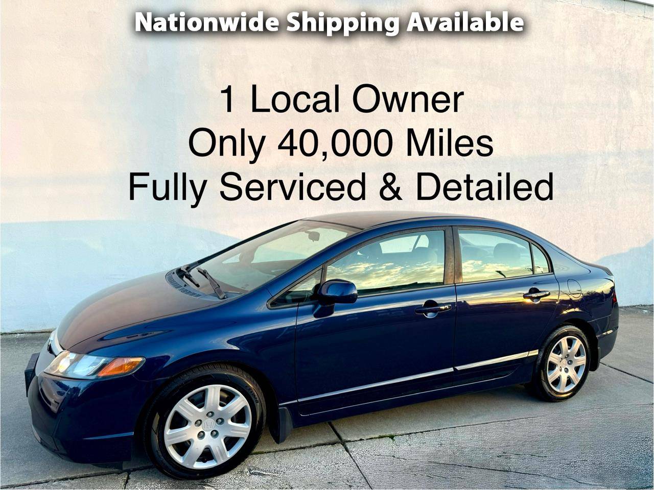 2008 Honda Civic LX — Sedan — 40,210 mi — Baltimore, MD