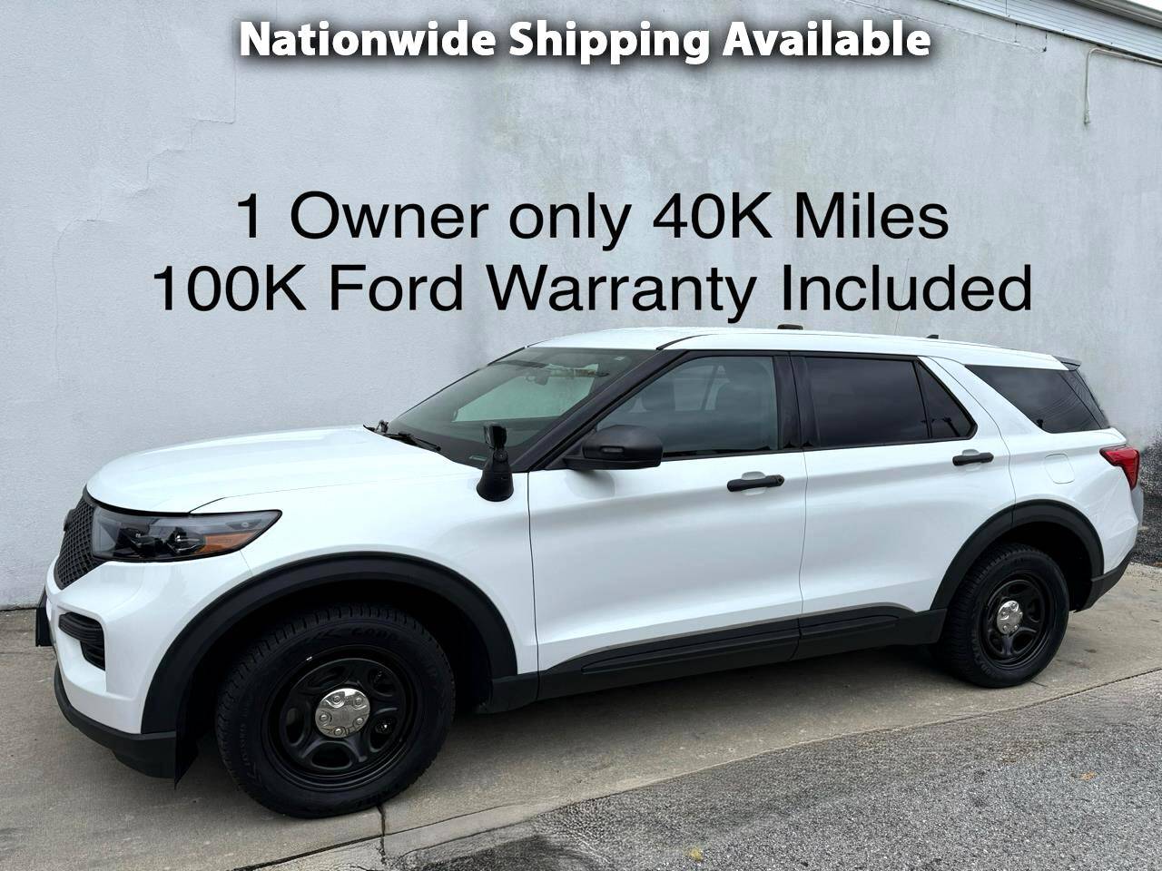2021 Ford Police Interceptor Utility Base — SUV — 40,480 mi — Baltimore, MD