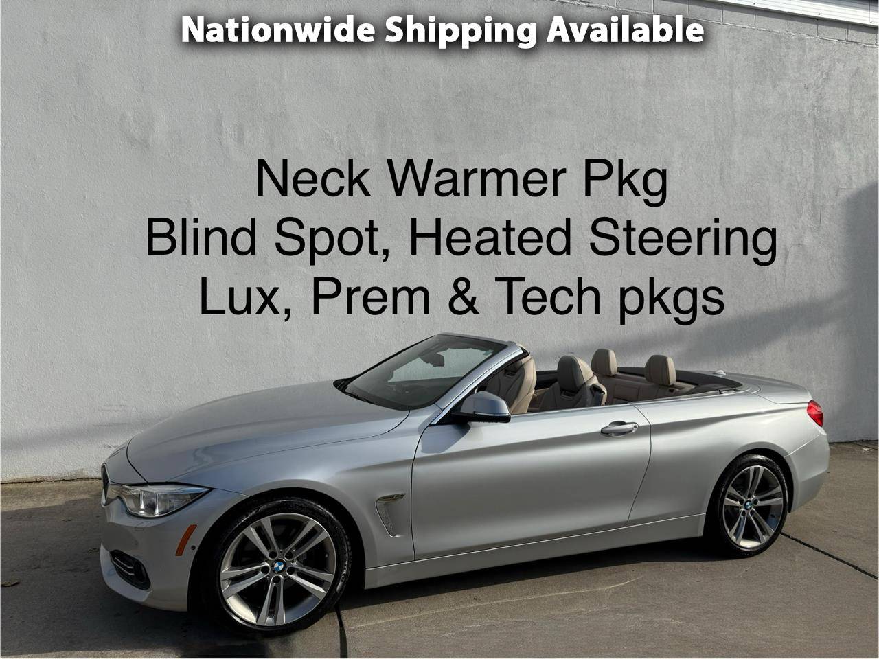2016 BMW 4 Series 428i — Convertible — 82,815 mi — Baltimore, MD