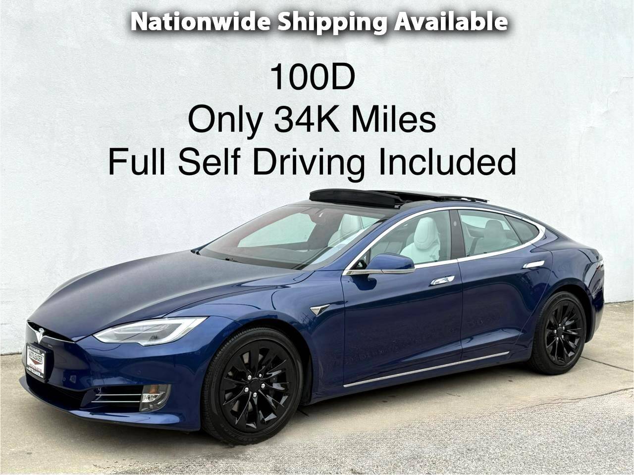 2017 Tesla Model S 100D — Hatchback — 34,619 mi — Baltimore, MD