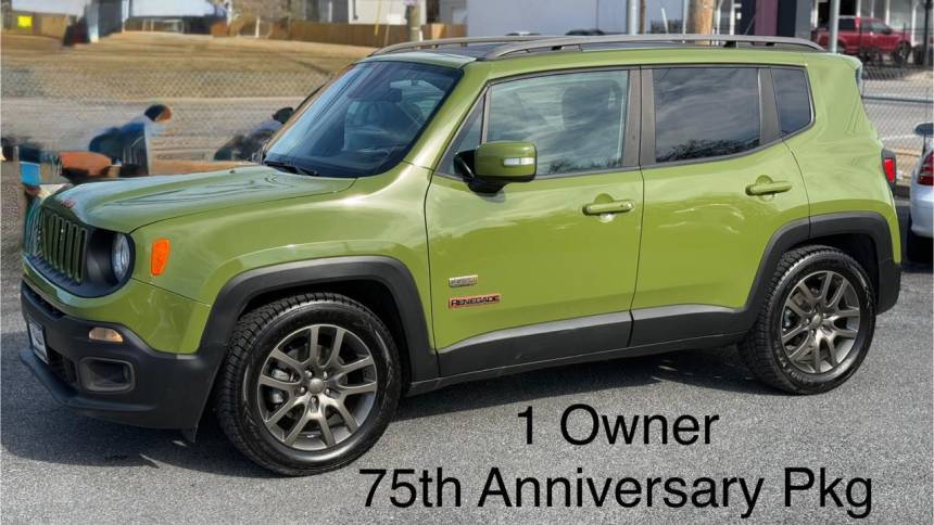2016 Jeep Renegade 75th Anniversary — SUV — 67,415 mi — Baltimore, MD