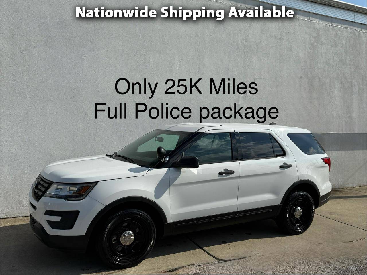 2018 Ford Police Interceptor Utility Base — SUV — 25,890 mi — Baltimore, MD