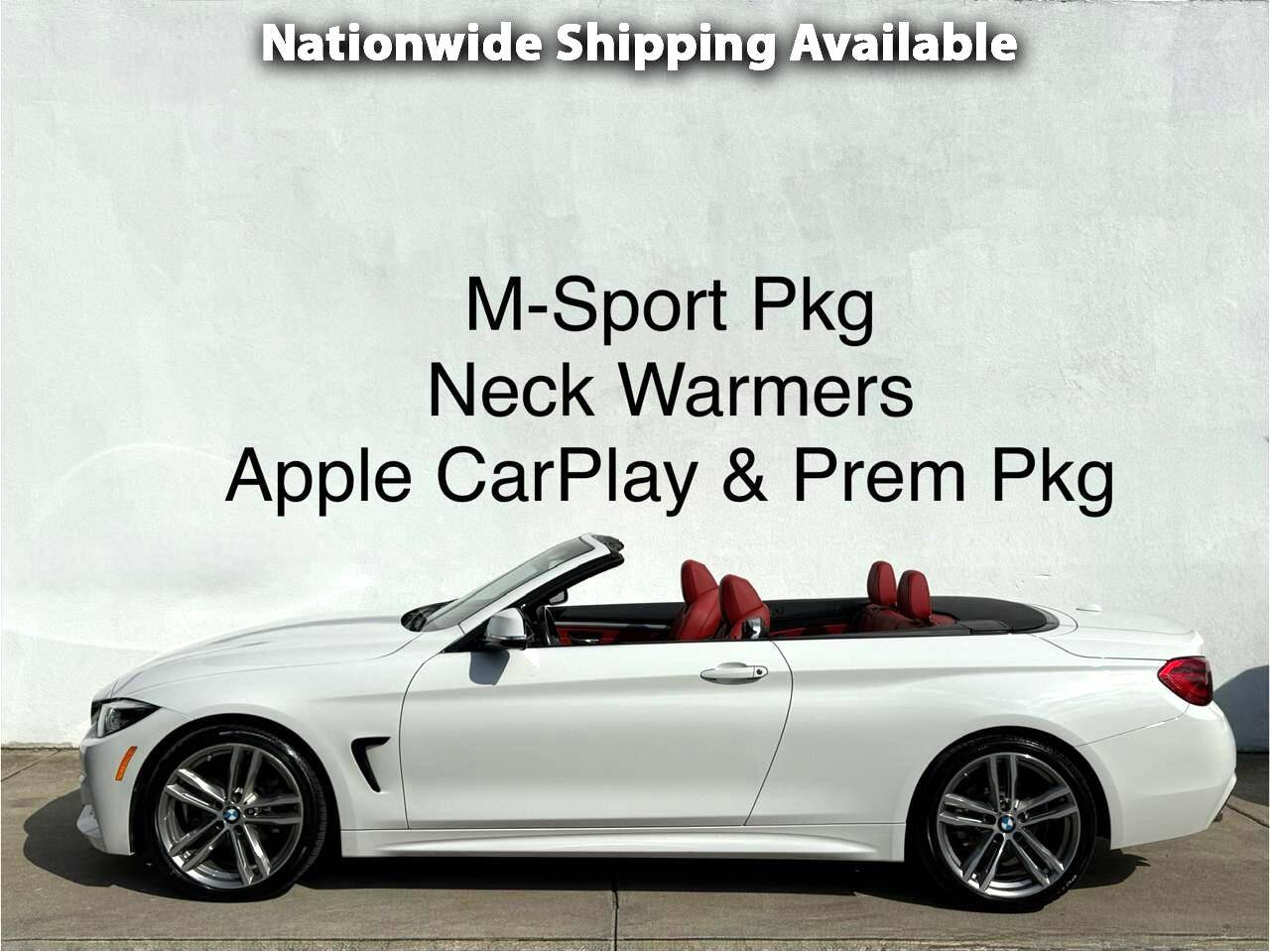 2018 BMW 4 Series 430i — Convertible — 75,050 mi — Baltimore, MD