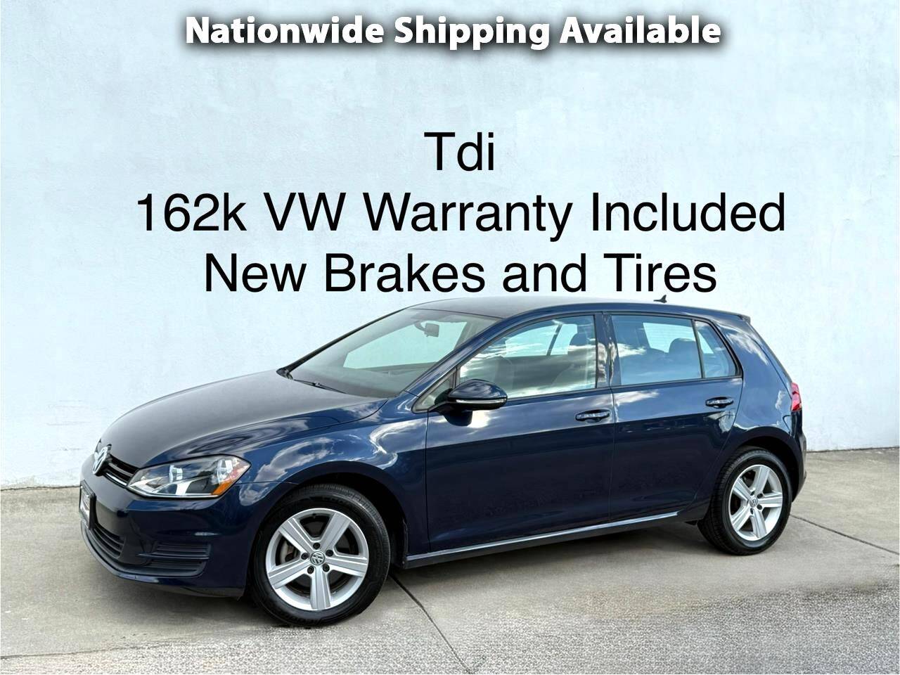 2015 Volkswagen Golf TDI S — Hatchback — 77,801 mi — Baltimore, MD