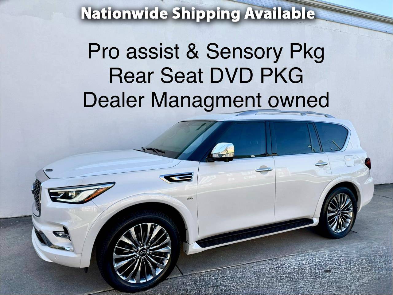 2019 INFINITI QX80 LUXE — SUV — 97,255 mi — Baltimore, MD