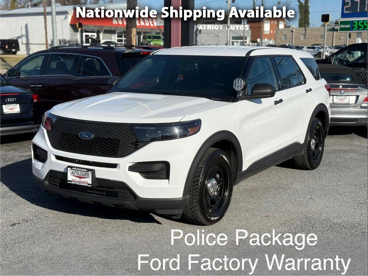 2021 Ford Police Interceptor Utility Base — SUV — 89,560 mi — Baltimore, MD