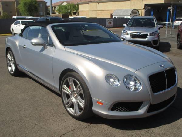 2013 Bentley Continental GT V8 — Convertible — 12,673 mi — Phoenix, AZ