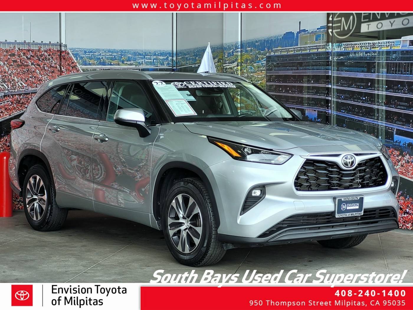 2022 Toyota Highlander XLE — SUV — 68,867 mi — Milpitas, CA