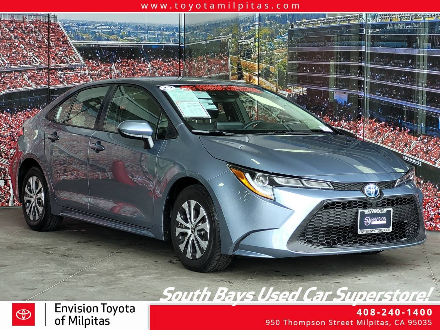 2022 Toyota Corolla Hybrid LE — Sedan — 61,325 mi — Milpitas, CA