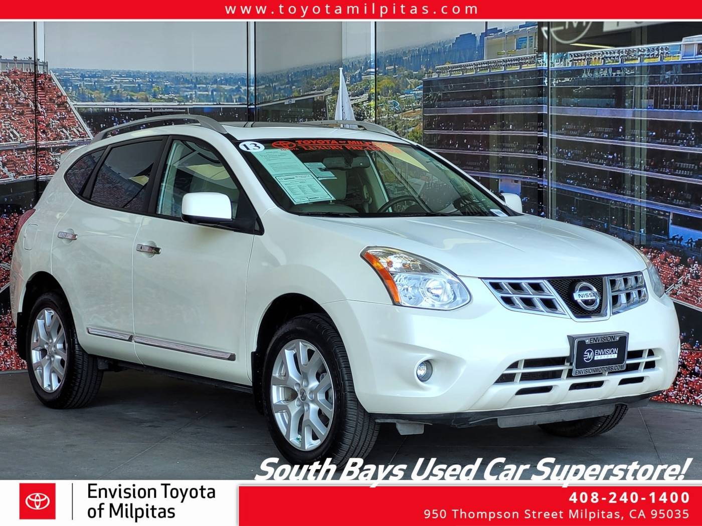 2013 Nissan Rogue SL — SUV — 106,011 mi — Milpitas, CA