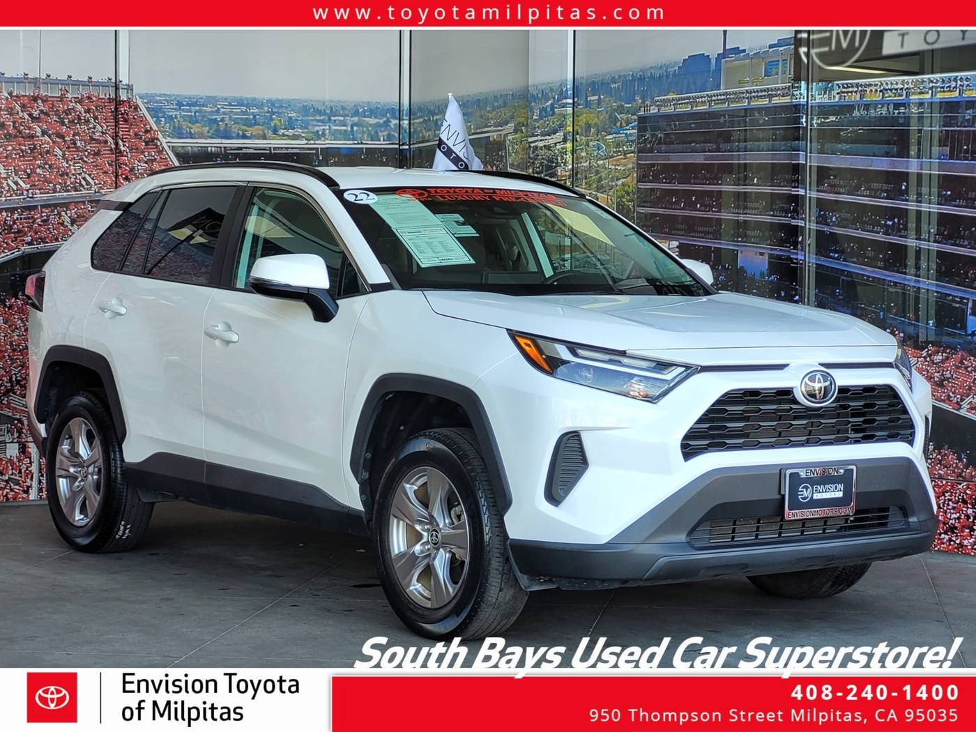 2022 Toyota RAV4 XLE — SUV — 22,651 mi — Milpitas, CA