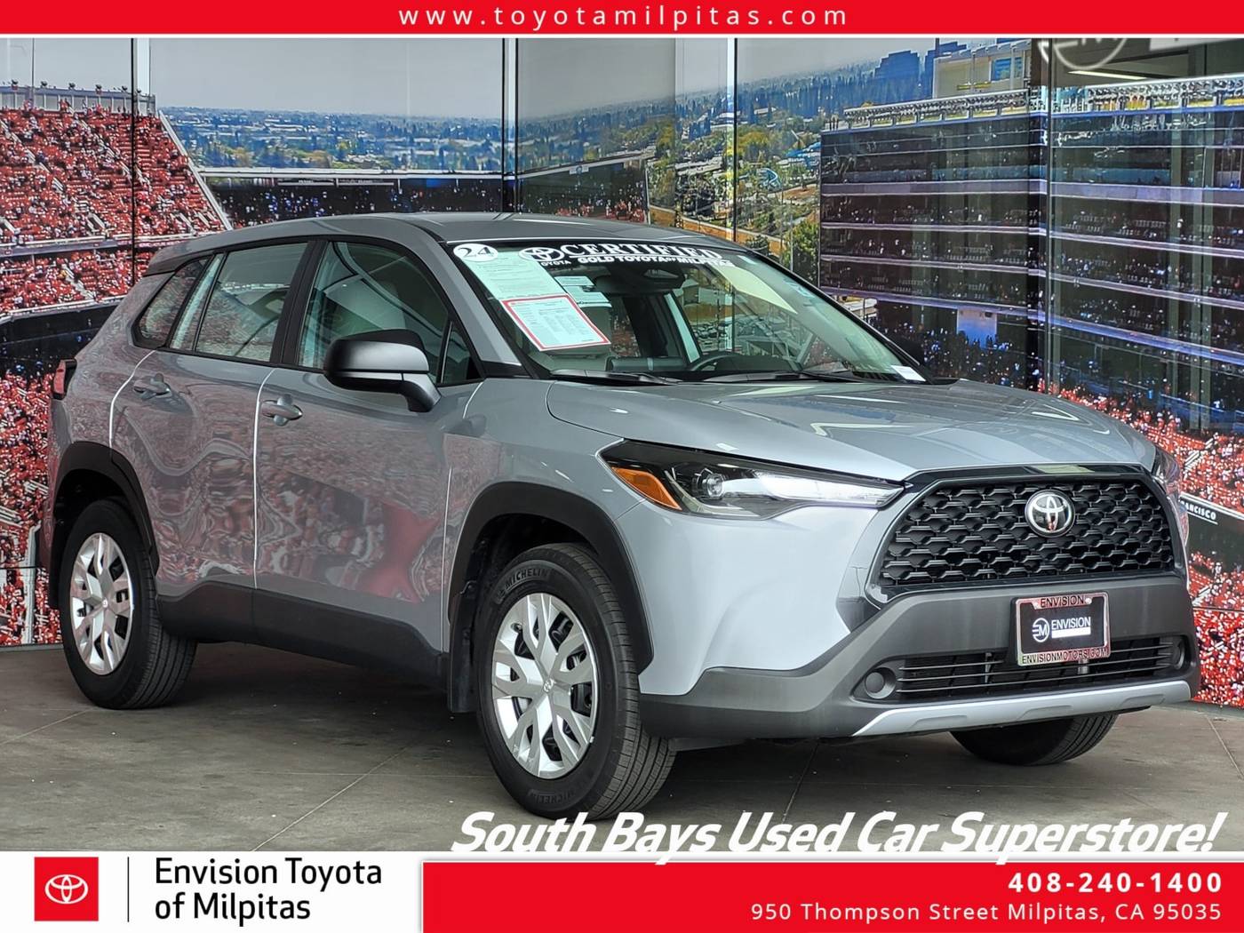 2024 Toyota Corolla Cross L — SUV — 25,064 mi — Milpitas, CA