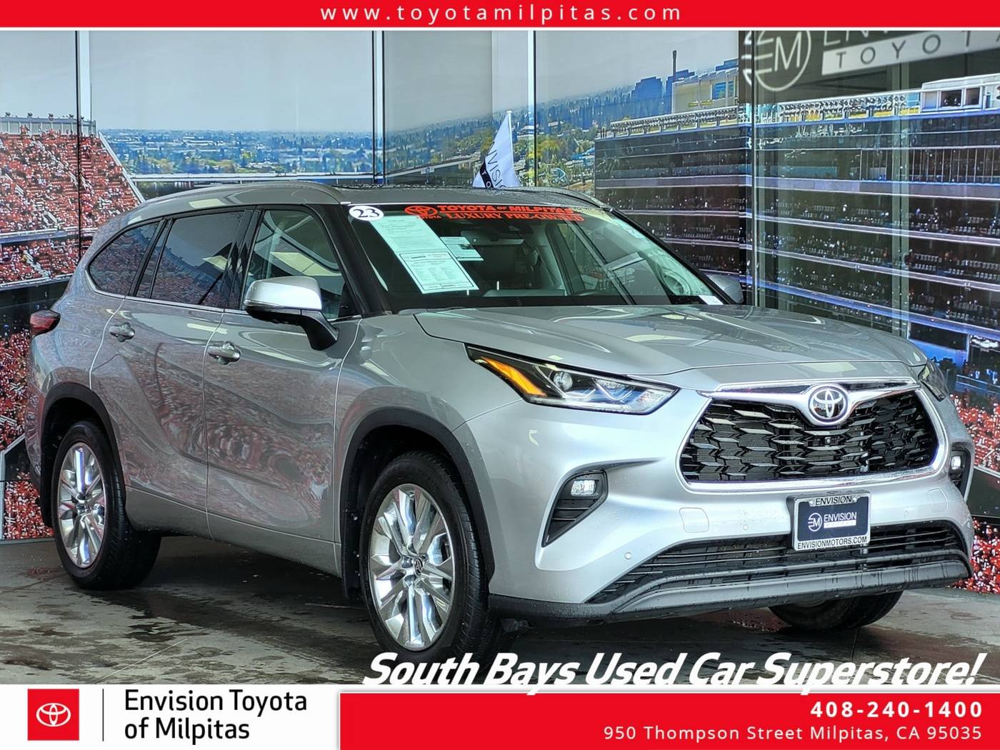 2023 Toyota Highlander Limited — SUV — 15,598 mi — Milpitas, CA