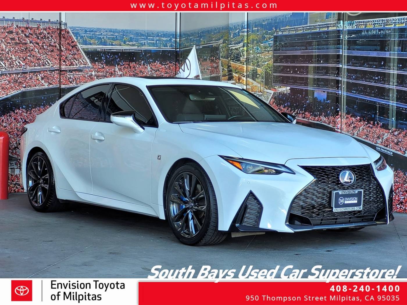 2023 Lexus IS IS 350 F SPORT — Sedan — 43,782 mi — Milpitas, CA