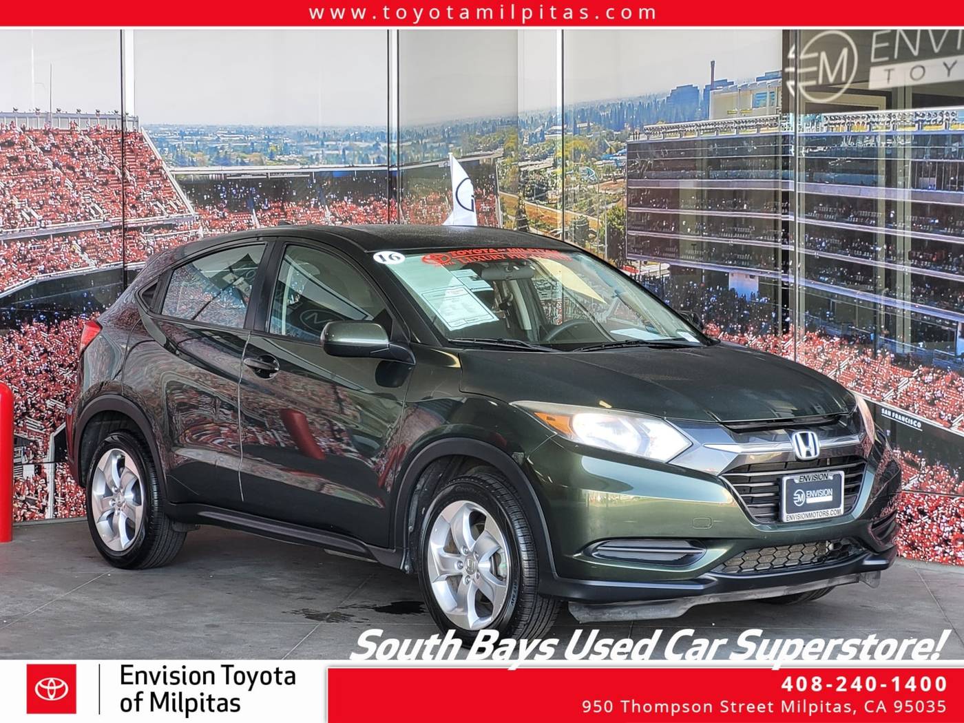 2016 Honda HR-V LX — SUV — 46,523 mi — Milpitas, CA