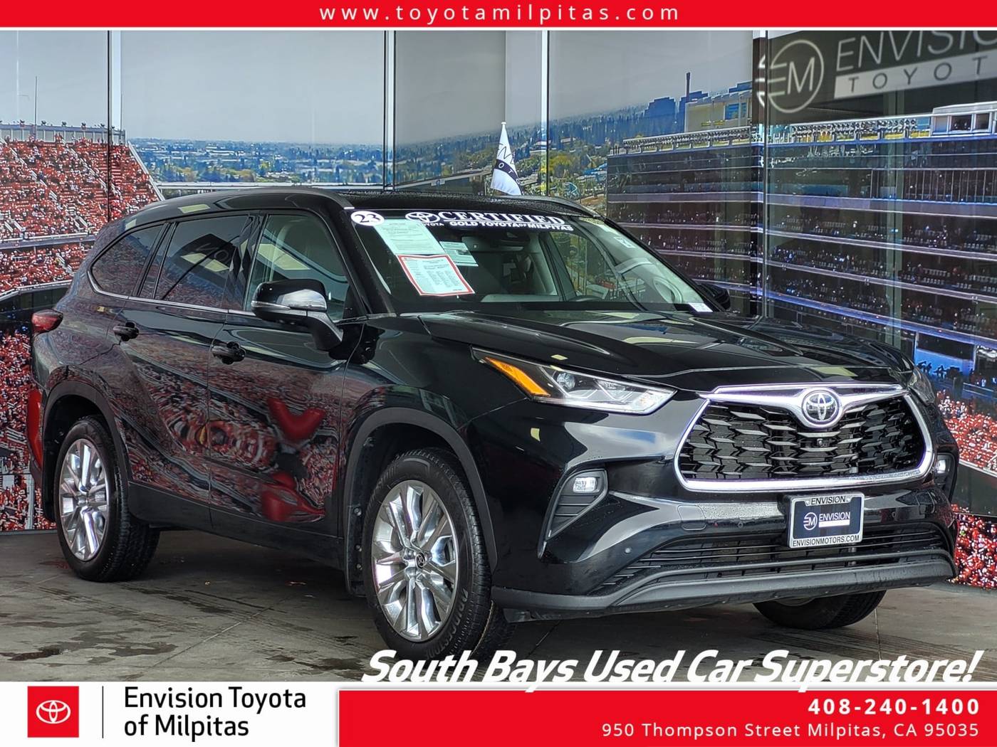 2023 Toyota Highlander Limited — SUV — 14,275 mi — Milpitas, CA