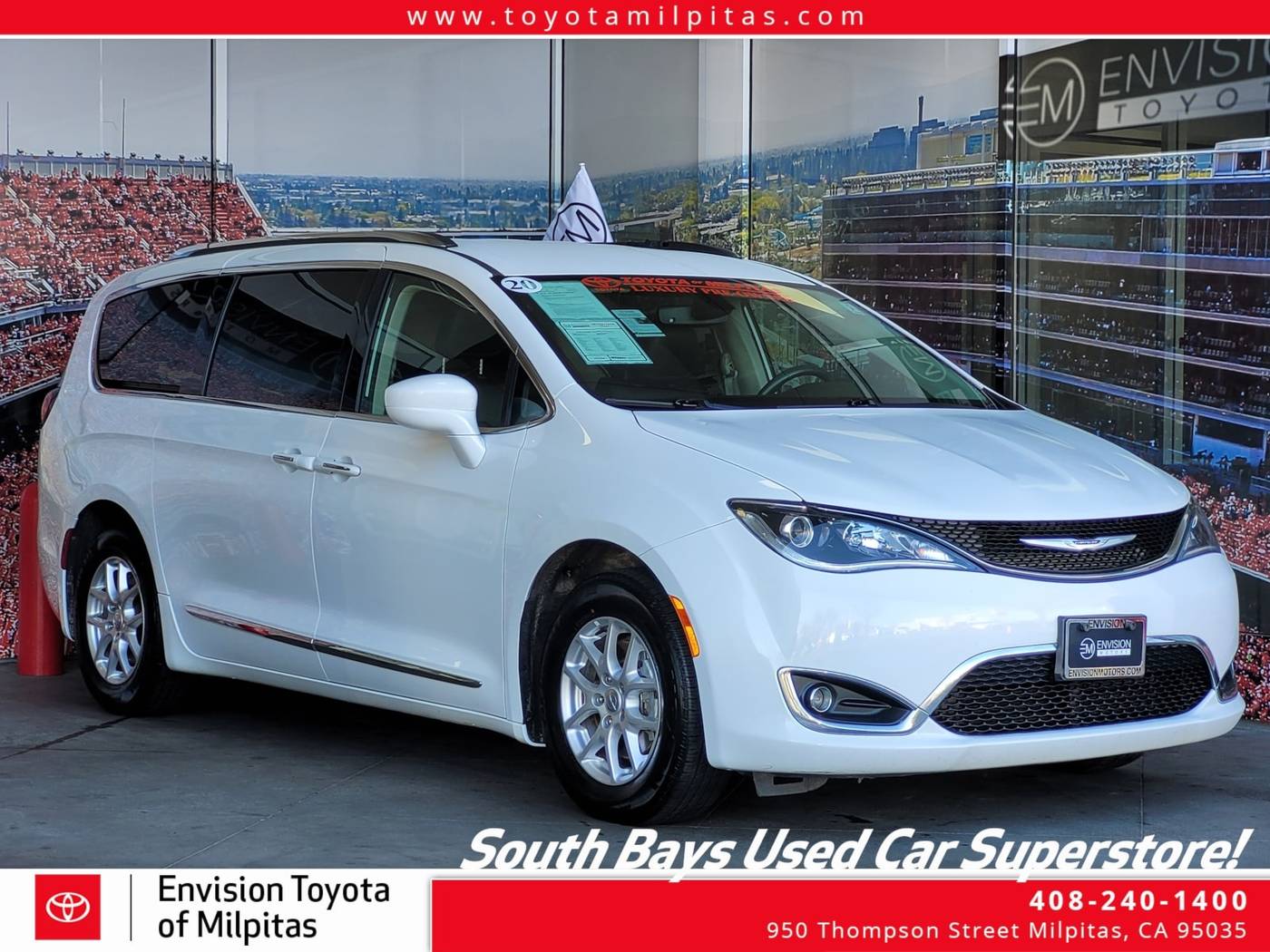 2020 Chrysler Pacifica Touring L — Minivan — 69,879 mi — Milpitas, CA