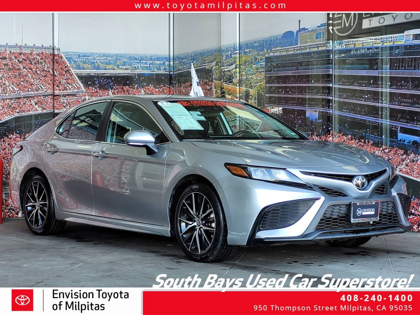 2022 Toyota Camry SE — Sedan — 71,363 mi — Milpitas, CA
