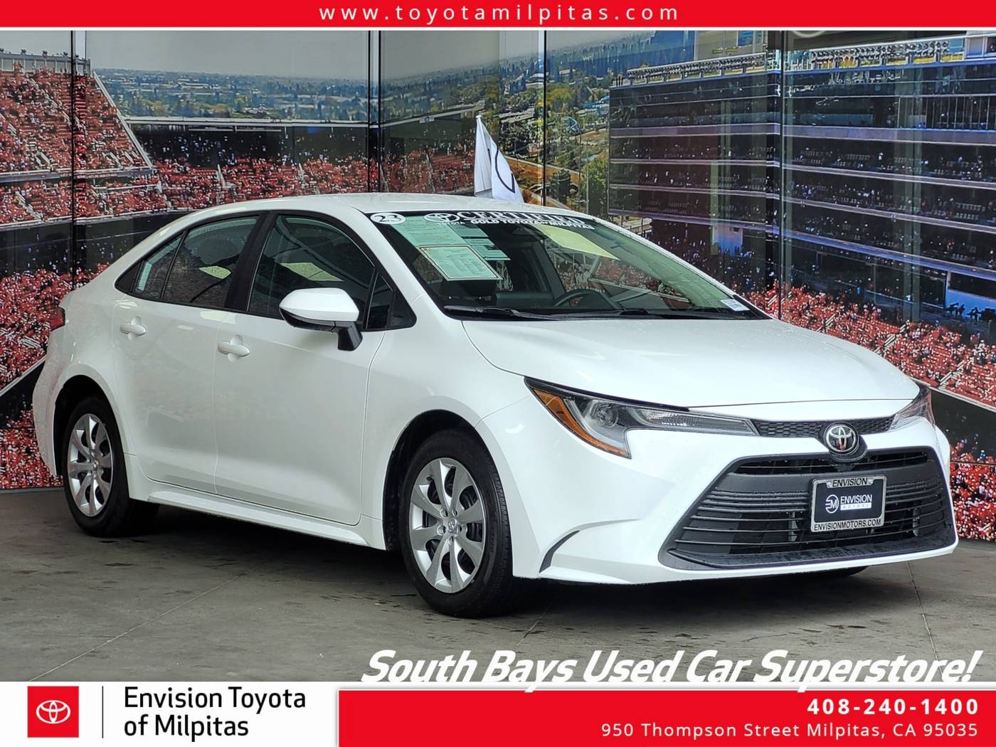 2023 Toyota Corolla LE — Sedan — 13,271 mi — Milpitas, CA