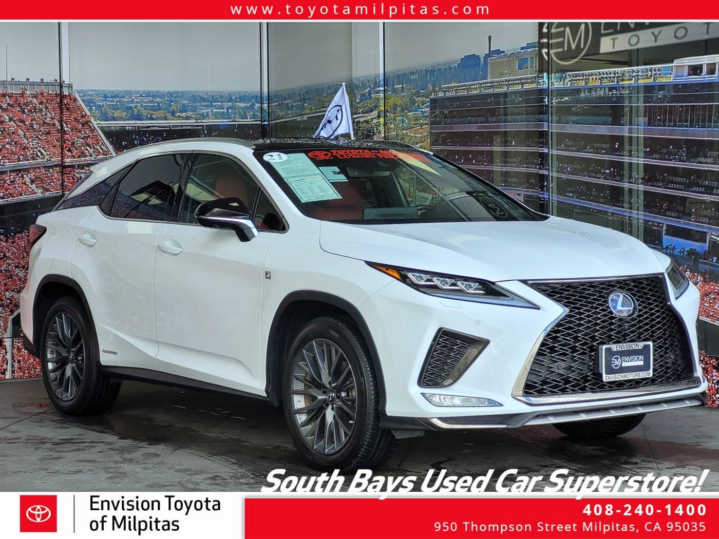 2021 Lexus RX RX 450h F Sport — SUV — 49,612 mi — Milpitas, CA