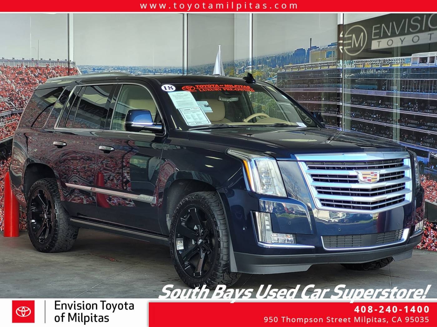 2018 Cadillac Escalade Platinum — SUV — 70,759 mi — Milpitas, CA