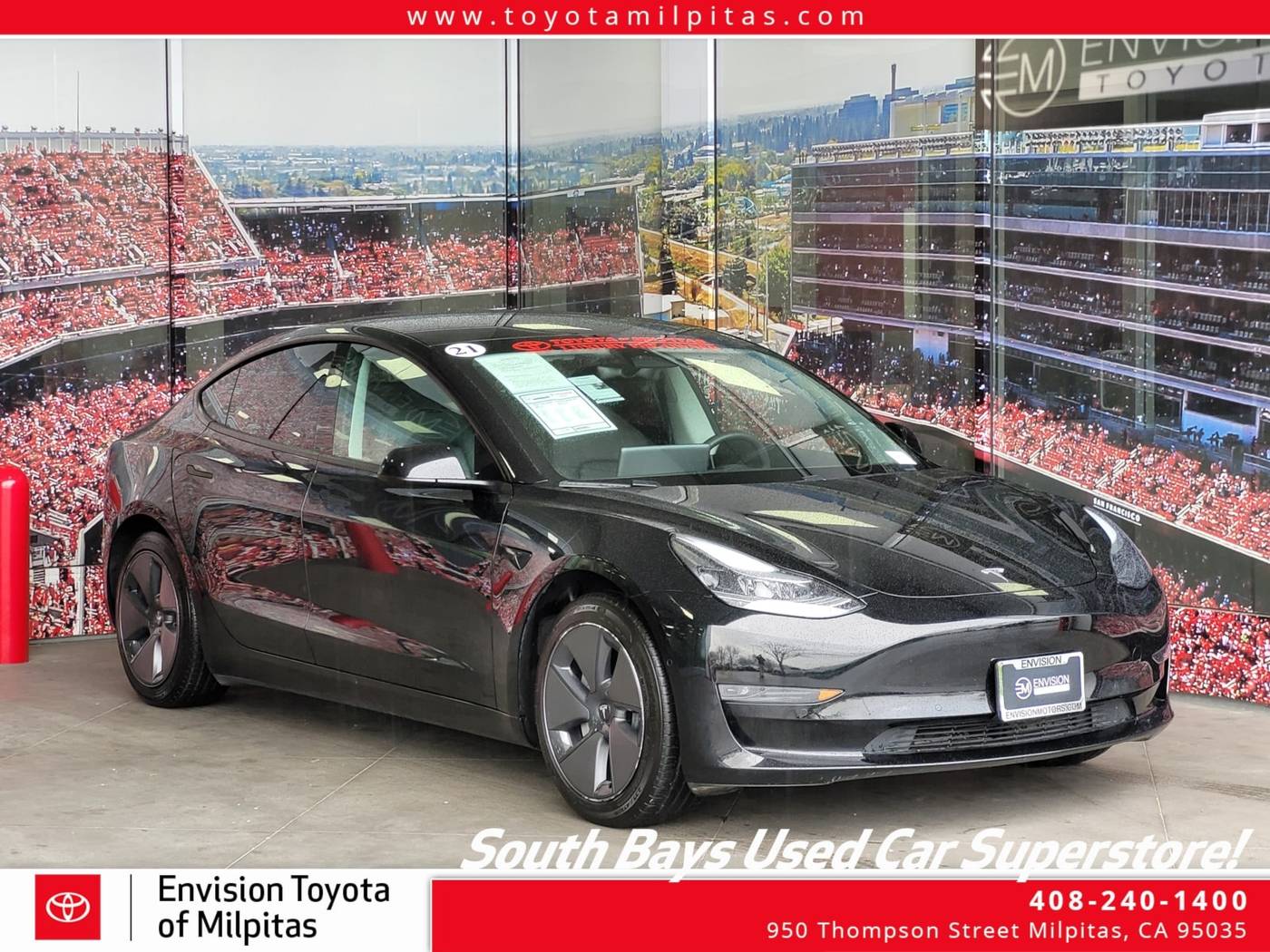 2021 Tesla Model 3 Standard Range Plus — Sedan — 32,409 mi — Milpitas, CA