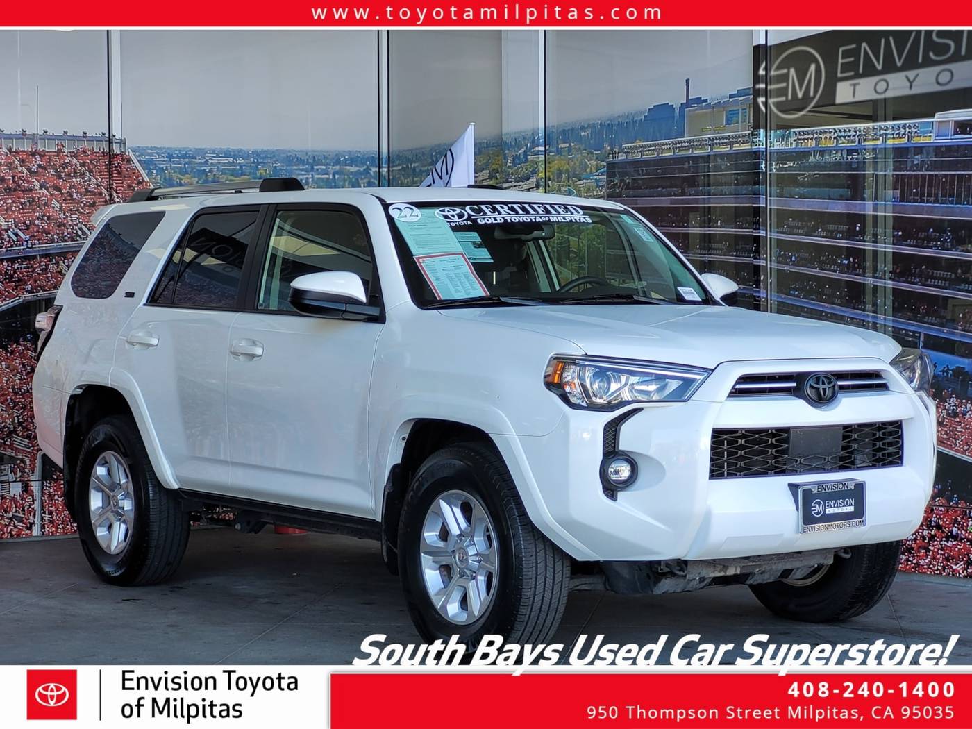 2022 Toyota 4Runner SR5 — SUV — 47,207 mi — Milpitas, CA