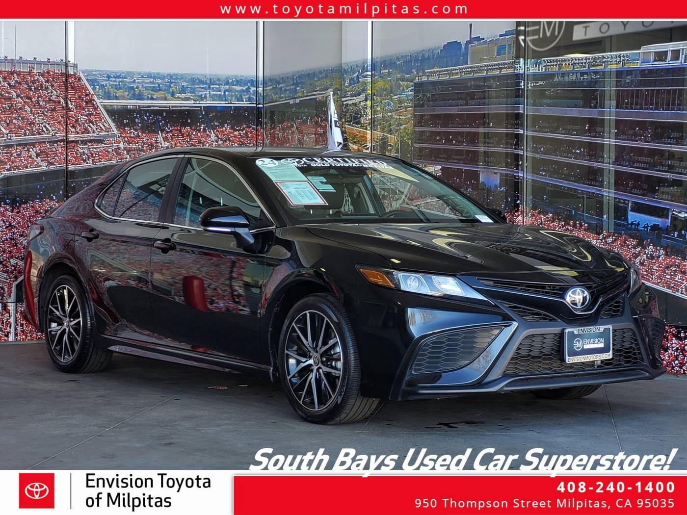 2024 Toyota Camry SE — Sedan — 14,622 mi — Milpitas, CA