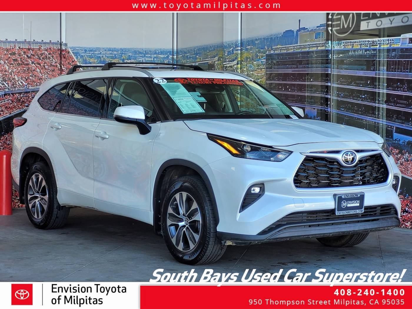 2022 Toyota Highlander XLE — SUV — 57,828 mi — Milpitas, CA
