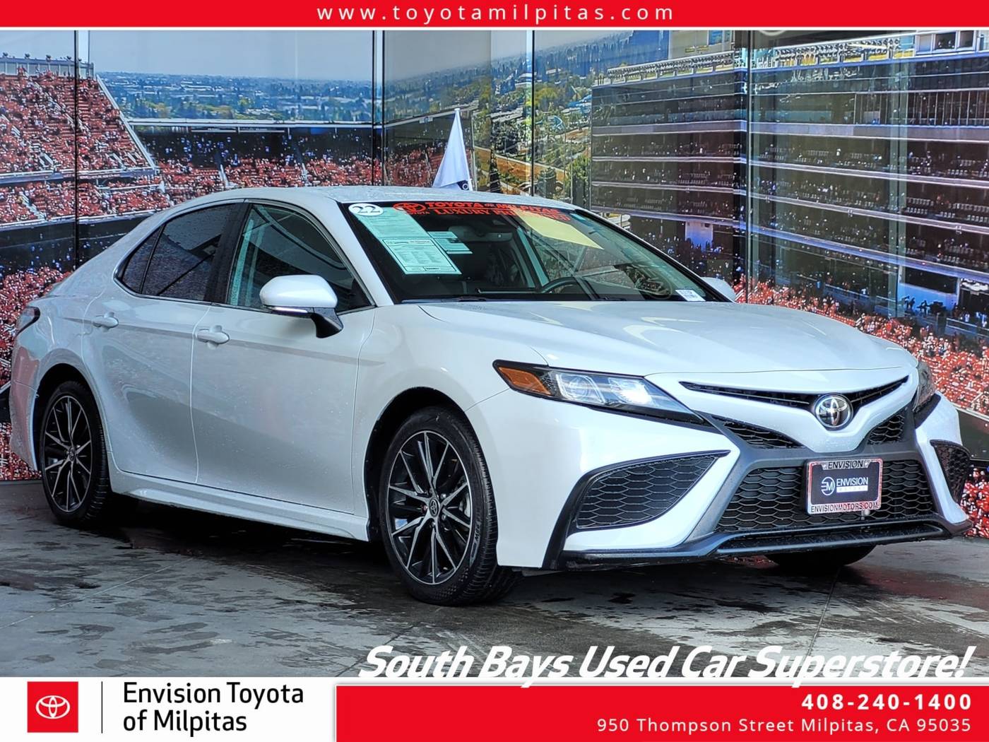 2022 Toyota Camry SE — Sedan — 28,537 mi — Milpitas, CA