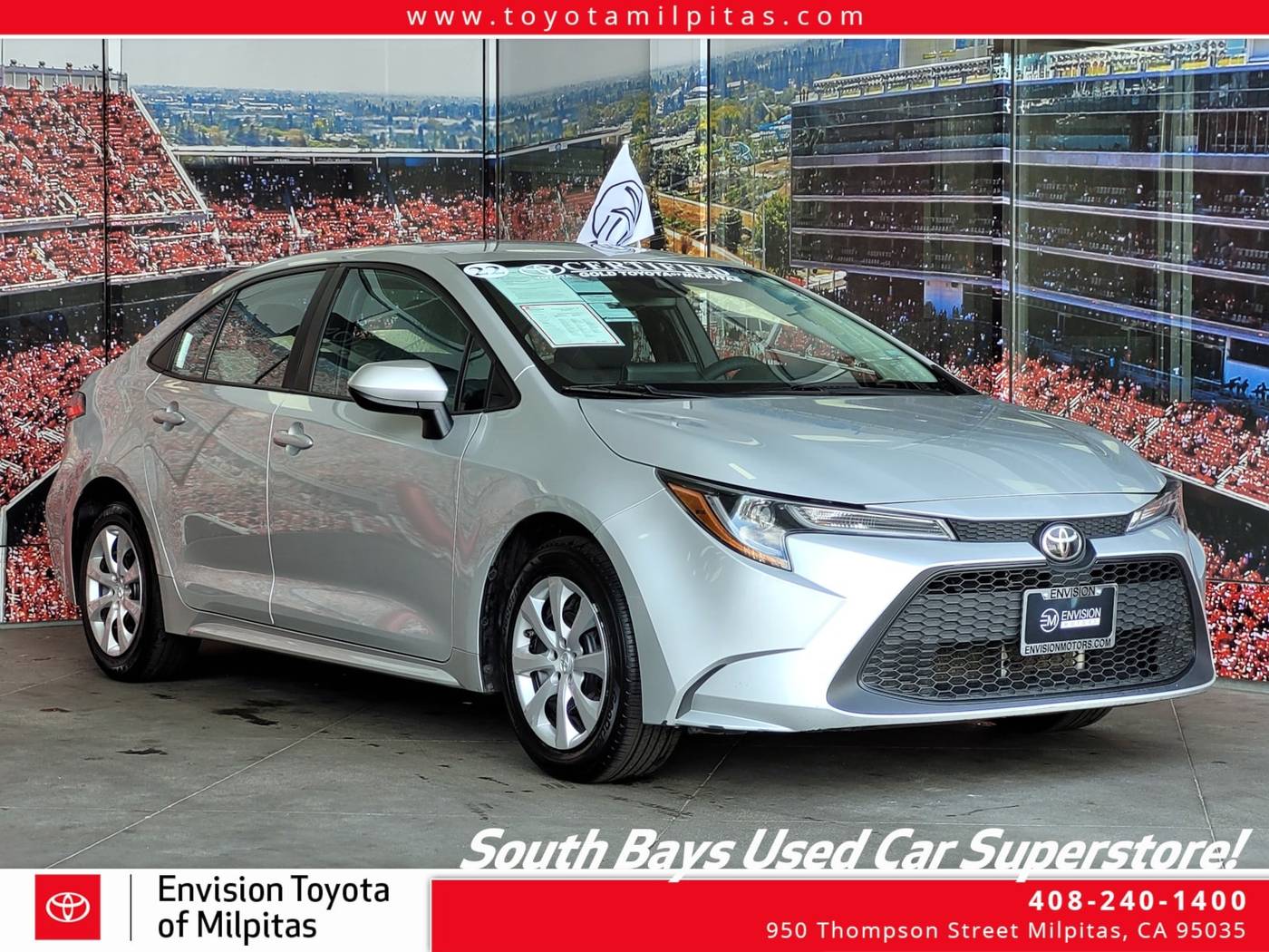2022 Toyota Corolla LE — Sedan — 68,336 mi — Milpitas, CA