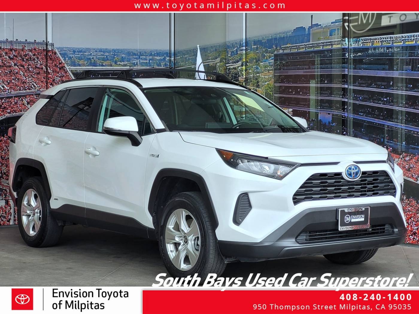 2021 Toyota RAV4 Hybrid LE — SUV — 72,762 mi — Milpitas, CA