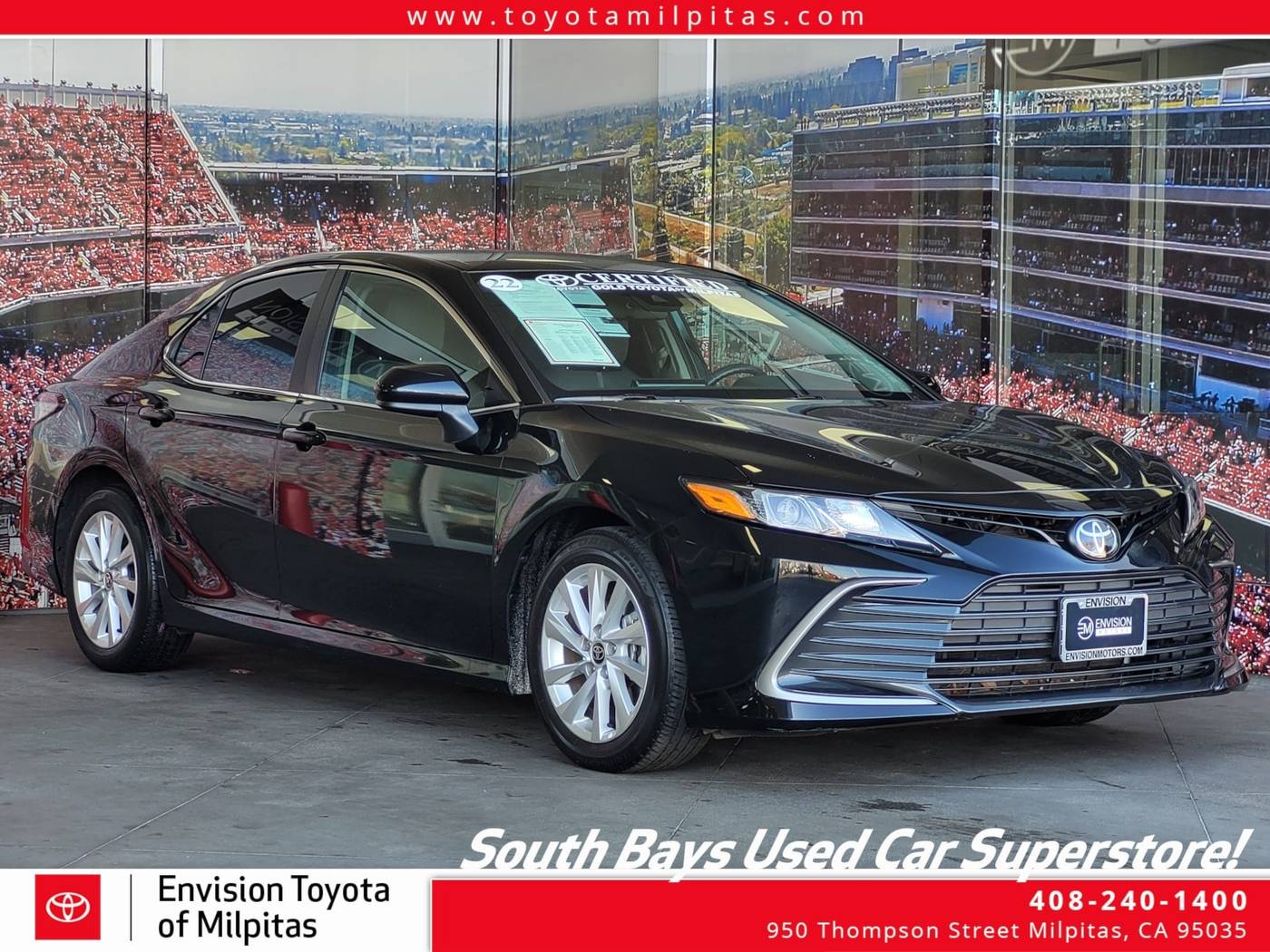 2022 Toyota Camry LE — Sedan — 23,674 mi — Milpitas, CA